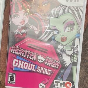 Monster High Ghoul Spirit Wii Game